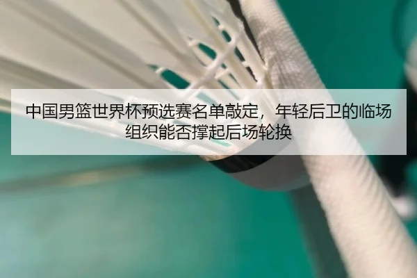 中国男篮世界杯预选赛名单敲定，年轻后卫的临场组织能否撑起后场轮换